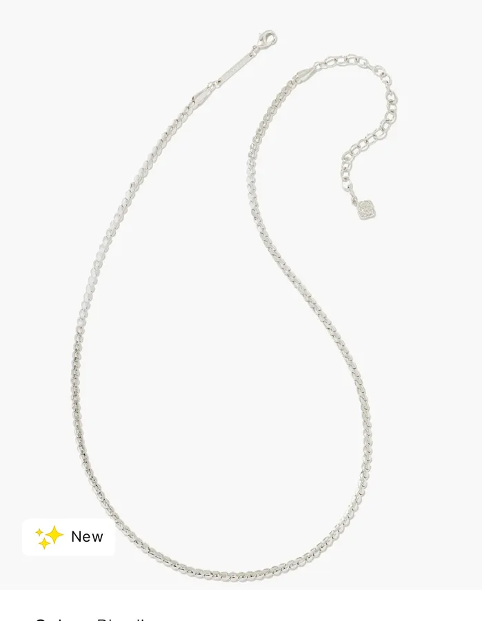 Necklaces Kendra Scott KENDRA SCOTT Murphy Chain Necklace in Silver 9608852131 Necklaces Kendra Scott KENDRA SCOTT Murphy Chain Necklace in Silver 9608852131