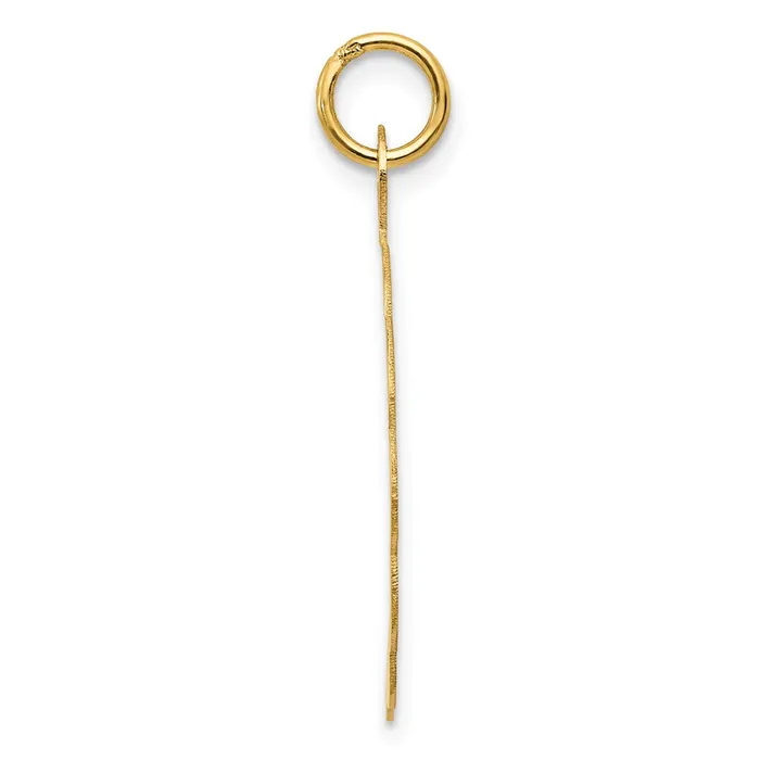14k Yellow Gold A DATE TO REMEMBER Disc Charm Goldia Charm Necklaces