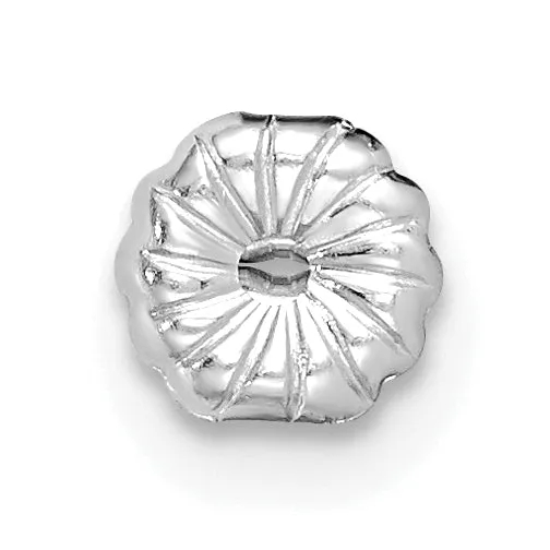 Earrings Goldia 14k White Gold 1 ctw Lab Grown Diamond VSSI G Princess 4 Prong Heavy Wt Stud Earrings