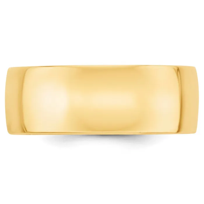 Goldia Rings Solid 10K Yellow Gold 8mm Light Weight Comfort Fit MensWomens Wedding Band Ring Size 85 Goldia Rings Solid 10K Yellow Gold 8mm Light Weight Comfort Fit MensWomens Wedding Band Ring Size 85