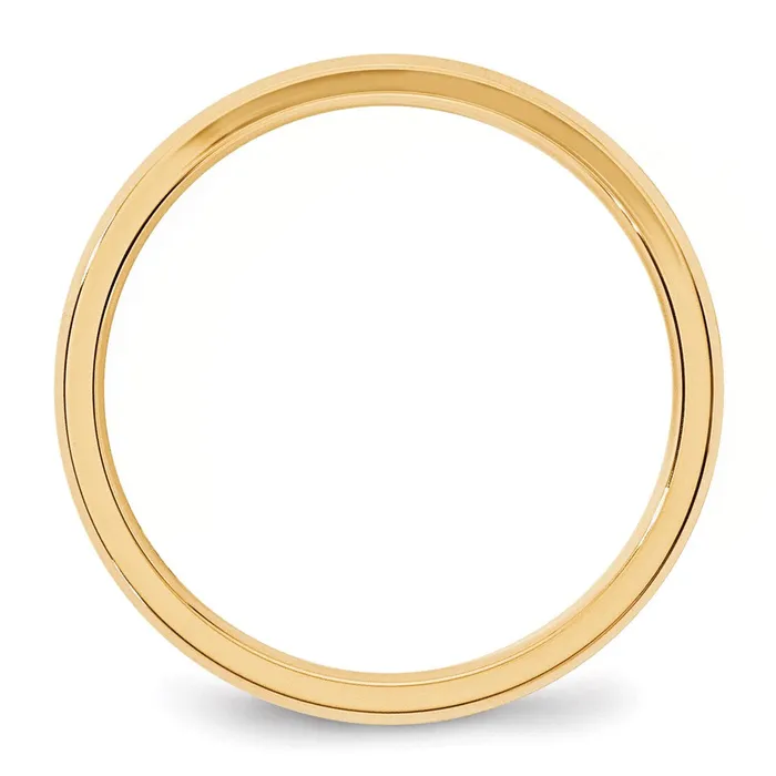 Goldia Rings Solid 14K Yellow Gold 3mm Bevel Edge Comfort Fit MensWomens Wedding Band Ring Size 115 Goldia Rings Solid 14K Yellow Gold 3mm Bevel Edge Comfort Fit MensWomens Wedding Band Ring Size 115