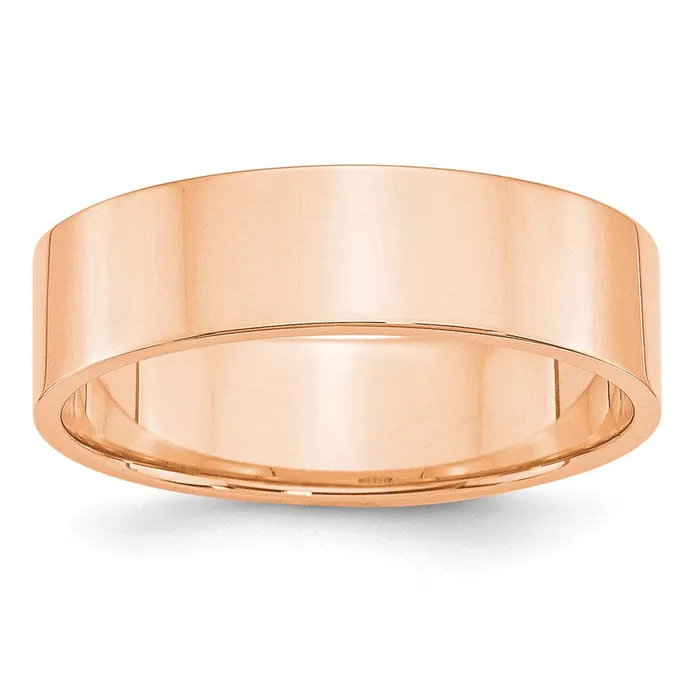 Goldia Rings Solid 18K Yellow Gold Rose Gold 6mm Light Weight Flat MensWomens Wedding Band Ring Size 12 Goldia Rings Solid 18K Yellow Gold Rose Gold 6mm Light Weight Flat MensWomens Wedding Band Ring Size 12