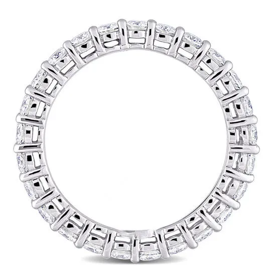 JMS always Rings Original Amour 10k White Gold 1 35 CT TGW Created White Moissanite Eternity Ring JMS always Rings Original Amour 10k White Gold 1 35 CT TGW Created White Moissanite Eternity Ring