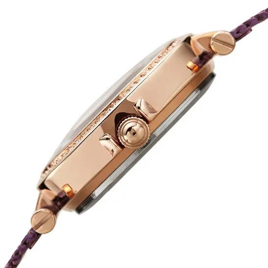 JMS always Watches Original Burgi Argyle Style Purple Dial Ladies Watch BUR263PU JMS always Watches Original Burgi Argyle Style Purple Dial Ladies Watch BUR263PU