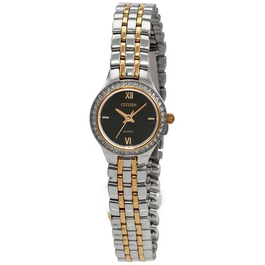 JMS always Watches Original Citizen Quartz Crystal Black Dial Ladies Watch EJ614456E JMS always Watches Original Citizen Quartz Crystal Black Dial Ladies Watch EJ614456E