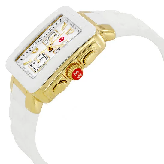 JMS always Watches Original Michele Park Jelly Bean White Dial Ladies Watch MWW06L000013