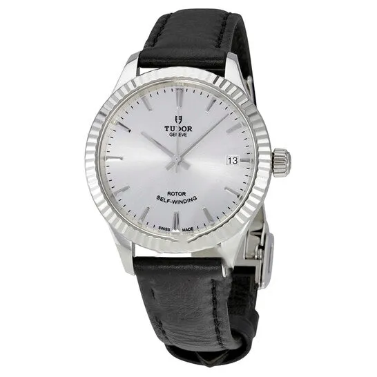 JMS always Watches Original Tudor Style Automatic Silver Dial Ladies Watch 12310SVLS JMS always Watches Original Tudor Style Automatic Silver Dial Ladies Watch 12310SVLS