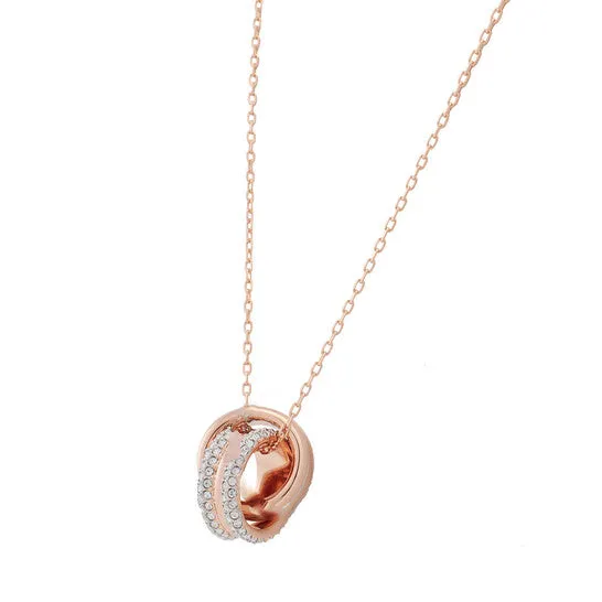 Necklaces JMS always Original Swarovski Further Pendant in Rose Gold Necklaces JMS always Original Swarovski Further Pendant in Rose Gold