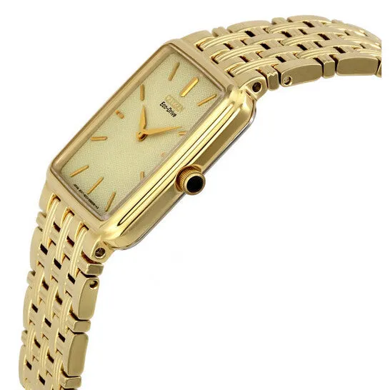 Original Citizen EcoDrive GoldTone Mens Watch BL604255P JMS always Rings Original Citizen EcoDrive GoldTone Mens Watch BL604255P JMS always Rings