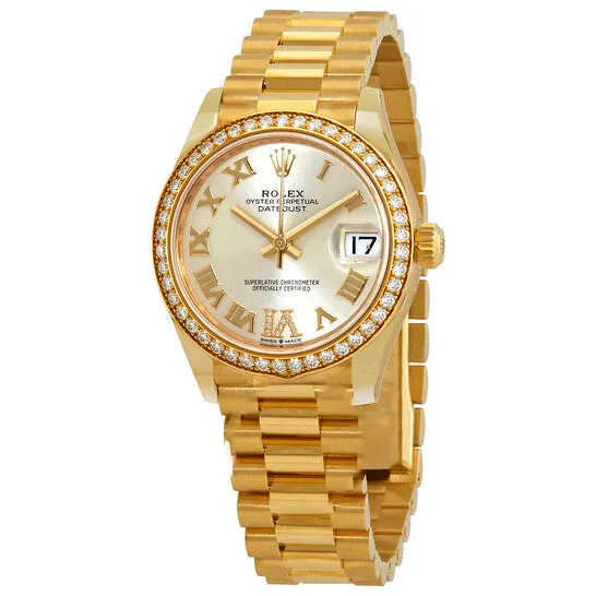 Original Rolex Datejust 31 Automatic Diamond Silver Dial Ladies Watch 278288SRDP JMS always Watches Original Rolex Datejust 31 Automatic Diamond Silver Dial Ladies Watch 278288SRDP JMS always Watches