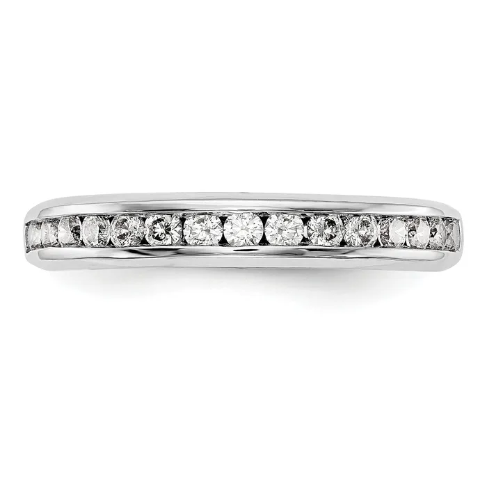 Rings Goldia 14K White Gold Lab Grown Diamond VSSI FGH Wedding Band Ring