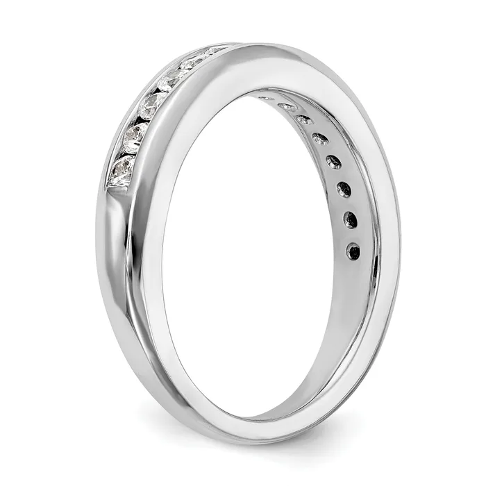 Rings Goldia 14K White Gold Lab Grown Diamond VSSI FGH Wedding Band Ring
