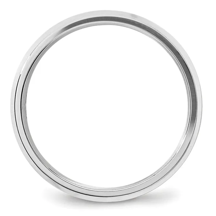 Rings Goldia Solid 10K White Gold 5mm Bevel Edge Comfort Fit MensWomens Wedding Band Ring Size 5 Rings Goldia Solid 10K White Gold 5mm Bevel Edge Comfort Fit MensWomens Wedding Band Ring Size 5
