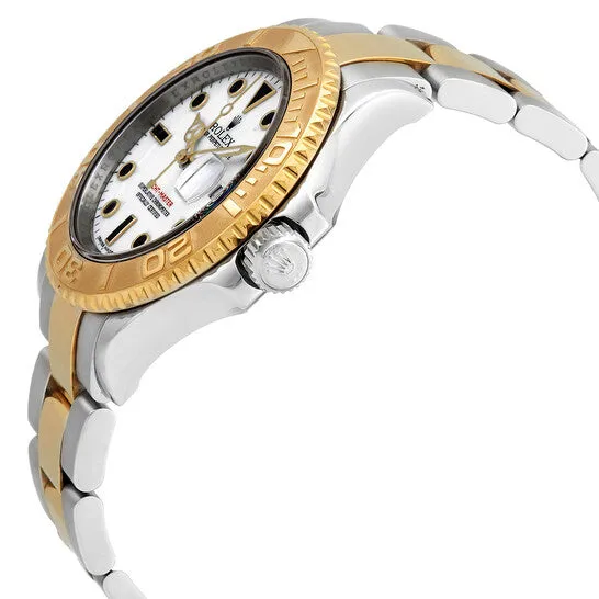 Rings JMS always Original Preowned Rolex Yachtmaster White Dial TwoTone Mens Watch 16623WSO Rings JMS always Original Preowned Rolex Yachtmaster White Dial TwoTone Mens Watch 16623WSO