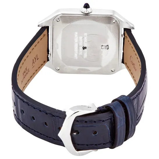Watches JMS always Original Cartier SantosDumont Small Model Quartz Silver Dial Ladies Watch WSSA0023 Watches JMS always Original Cartier SantosDumont Small Model Quartz Silver Dial Ladies Watch WSSA0023