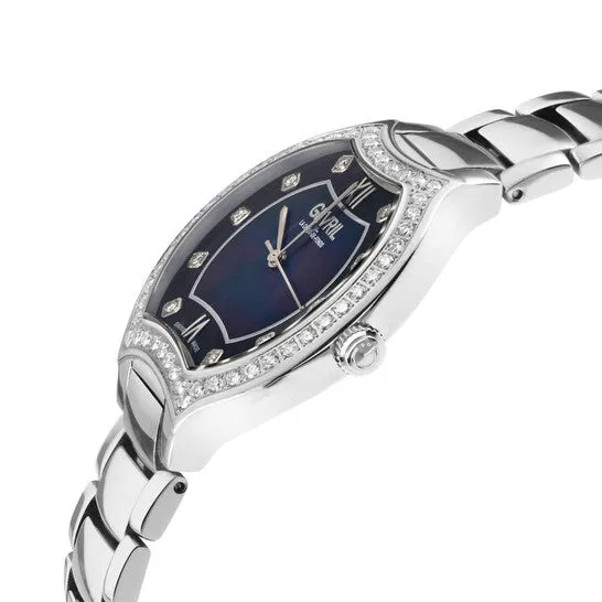 Watches JMS always Original Gevril Lugano Diamond Mother of Pearl Dial Ladies Watch 11247B Watches JMS always Original Gevril Lugano Diamond Mother of Pearl Dial Ladies Watch 11247B