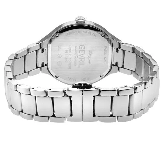 Watches JMS always Original Gevril Lugano Diamond Mother of Pearl Dial Ladies Watch 11247B Watches JMS always Original Gevril Lugano Diamond Mother of Pearl Dial Ladies Watch 11247B