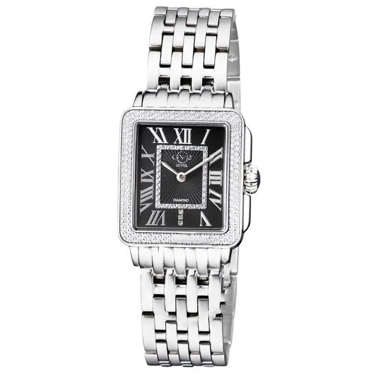 Watches JMS always Original GV2 by Gevril Padova Quartz Black Dial Ladies Watch 12308B Watches JMS always Original GV2 by Gevril Padova Quartz Black Dial Ladies Watch 12308B
