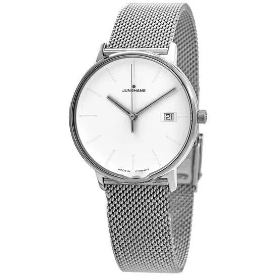 Watches JMS always Original Junghans Quartz White Dial Ladies Watch 047485144 Watches JMS always Original Junghans Quartz White Dial Ladies Watch 047485144