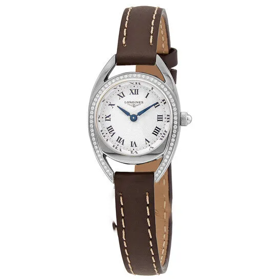 Watches JMS always Original Longines Equestrian Quartz Diamond Silver Guilloche Dial Ladies Watch L61350712 Watches JMS always Original Longines Equestrian Quartz Diamond Silver Guilloche Dial Ladies Watch L61350712