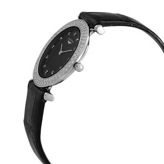 Watches Original Longines La Grande Classique Diamond Quartz Black Dial Ladies Watch L43080572 JMS always Watches Original Longines La Grande Classique Diamond Quartz Black Dial Ladies Watch L43080572 JMS always