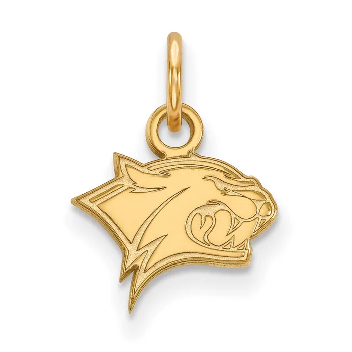 Necklaces TreasureFineJewelers 14k Gold University of New Hampshire Wildcat Extra Small Pendant Necklaces TreasureFineJewelers 14k Gold University of New Hampshire Wildcat Extra Small Pendant