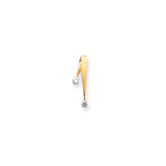 PreStyled Sets TreasureFineJewelers 14k Yellow Gold Polished Completed Fancy Moissanite Pendant PreStyled Sets TreasureFineJewelers 14k Yellow Gold Polished Completed Fancy Moissanite Pendant