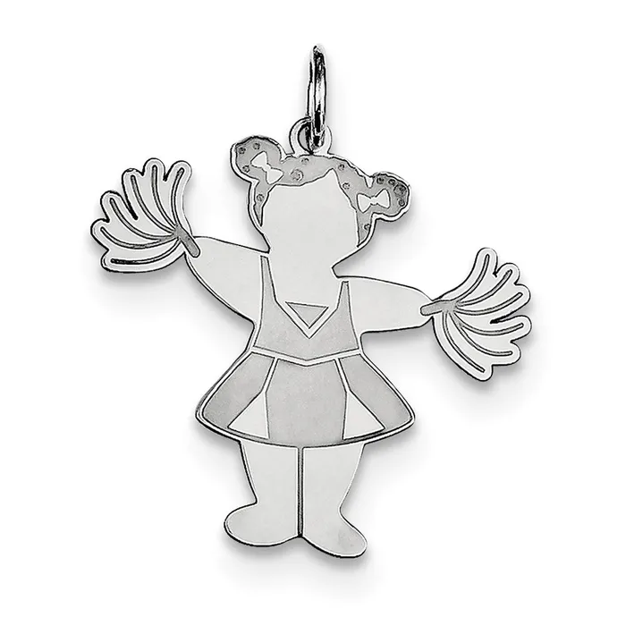 Sterling Silver Rhodiumplated Pom Pom Cuddle Charm TreasureFineJewelers Rings Sterling Silver Rhodiumplated Pom Pom Cuddle Charm TreasureFineJewelers Rings