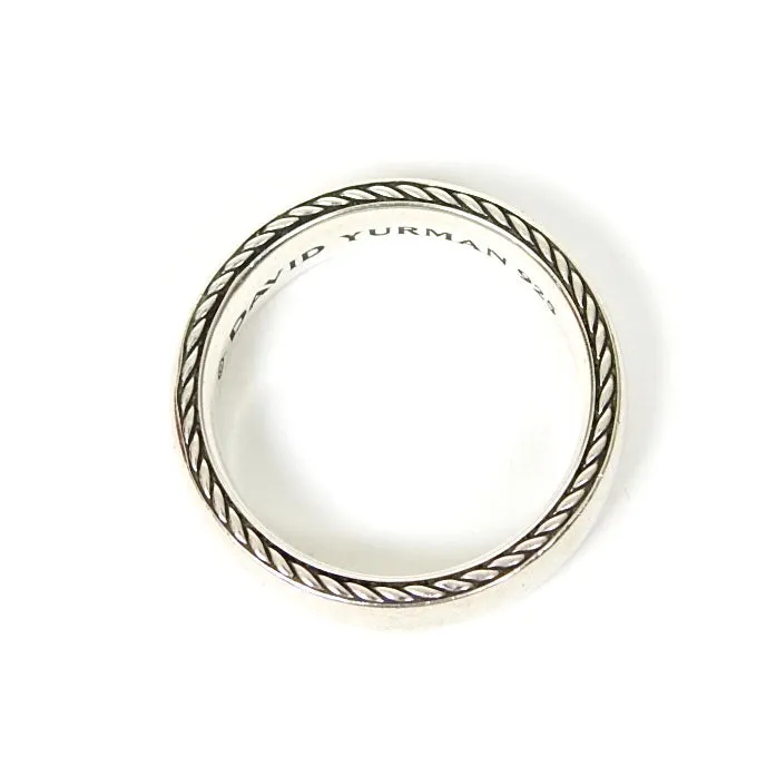 I Miss You MAN Rings David Yurman Sterling Silver Ring
