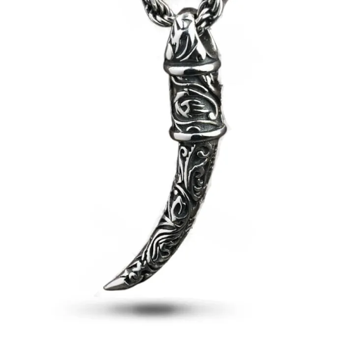 Necklaces Wolf Stuff Wolf Claw Pendant Necklace