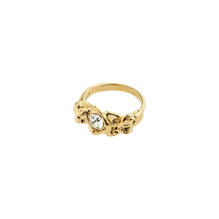 Pilgrim Tina Gold Plated Ring Rings
