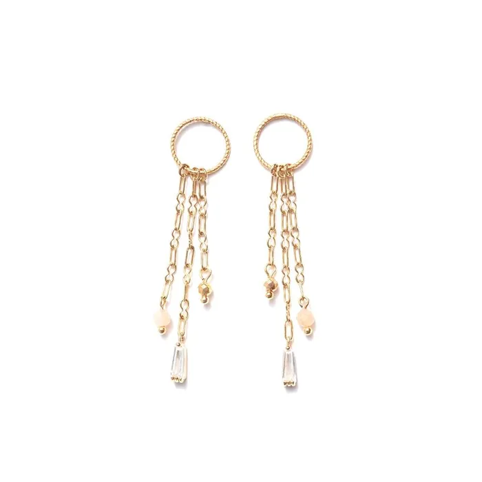WellDunn Earrings Charlie Gold Earrings