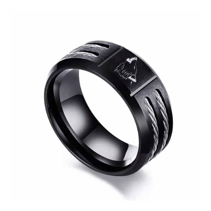 Wolf Stuff Rings Lone Wolf Ring