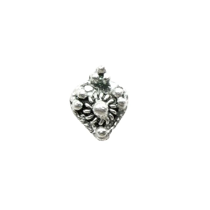 Asian Traditional Real 925 Silver Twisted Oxidize Small Nose Stud nose ring 24g Karizma Jewels Rings