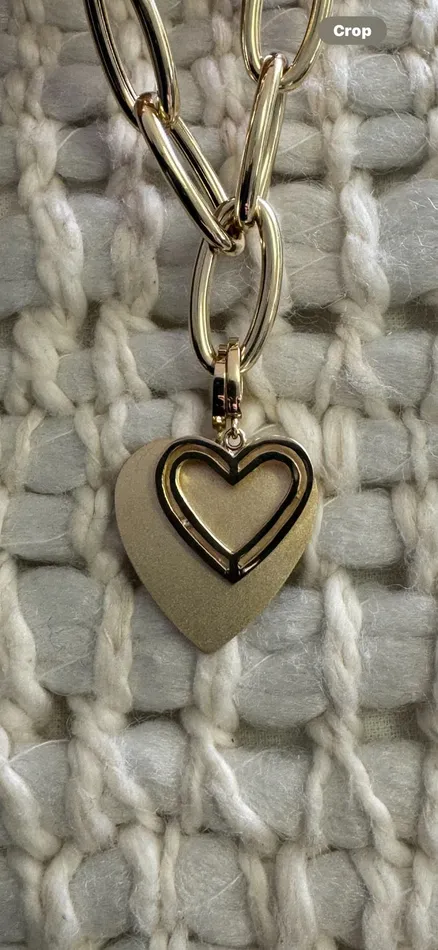 Charm Necklaces Shylee Rose Jewelry Outline Heart Charm