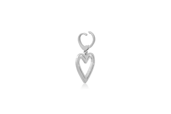 Charm Necklaces Shylee Rose Jewelry Outline Heart Charm