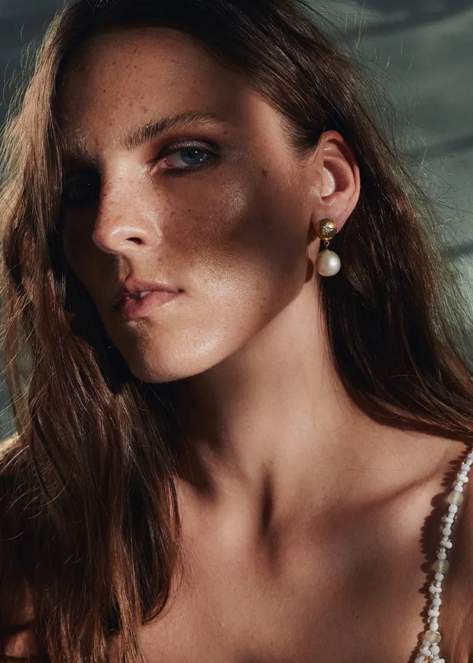 Earrings I Z A J E W E L R Y Siren Earrings gold Earrings I Z A J E W E L R Y Siren Earrings gold