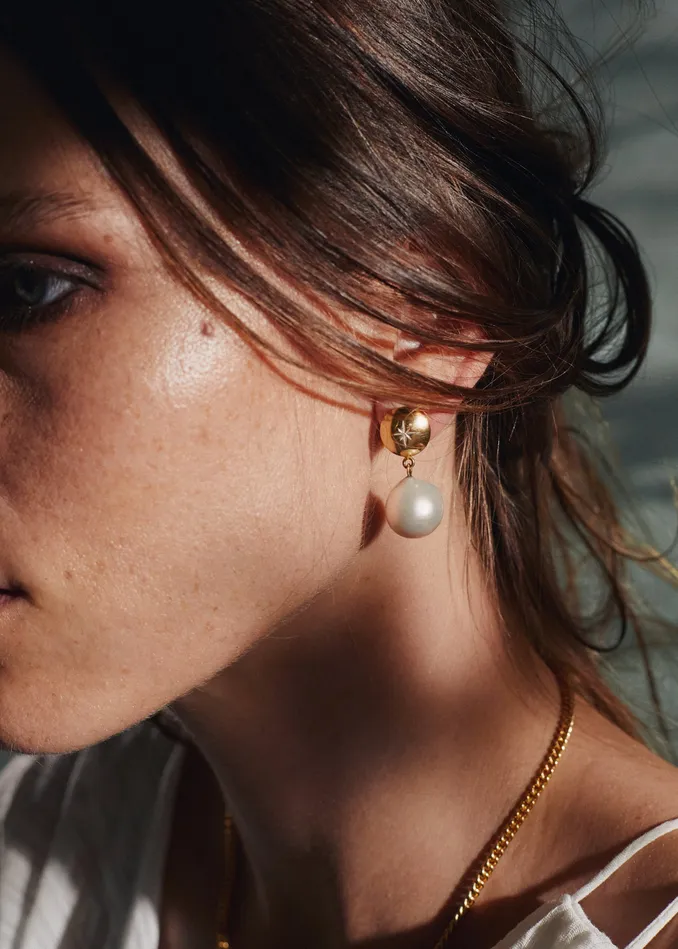 Earrings I Z A J E W E L R Y Siren Earrings gold Earrings I Z A J E W E L R Y Siren Earrings gold