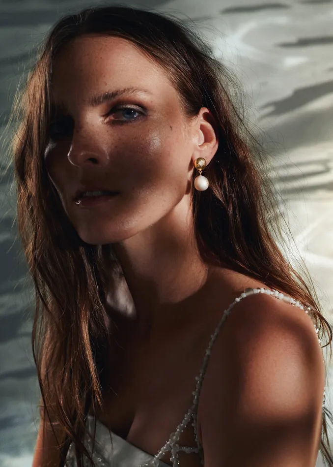 Earrings I Z A J E W E L R Y Siren Earrings gold Earrings I Z A J E W E L R Y Siren Earrings gold