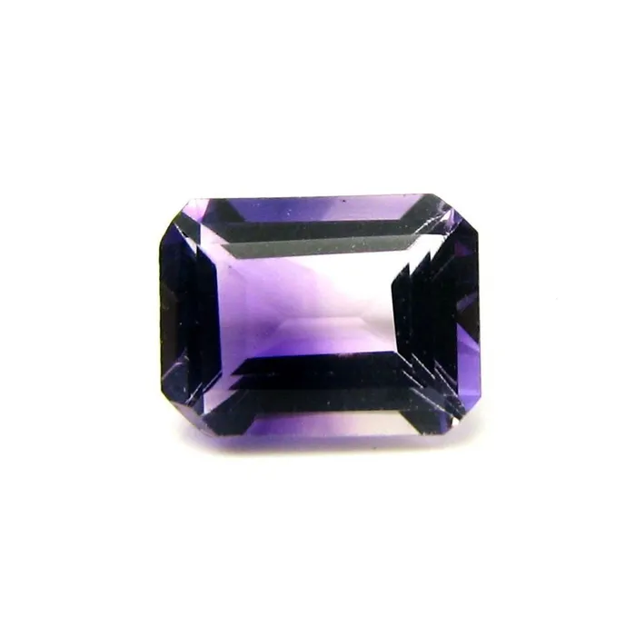 Purple Amethyst Gemstone 13Ct Emerald Cut Shinny Karizma Jewels Earrings