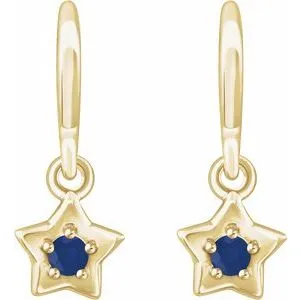 WB Choice Jewelry Earrings 14K Yellow 3 mm Round September Youth Star Birthstone Earrings653420622PSTWBC WB Choice Jewelry Earrings 14K Yellow 3 mm Round September Youth Star Birthstone Earrings653420622PSTWBC