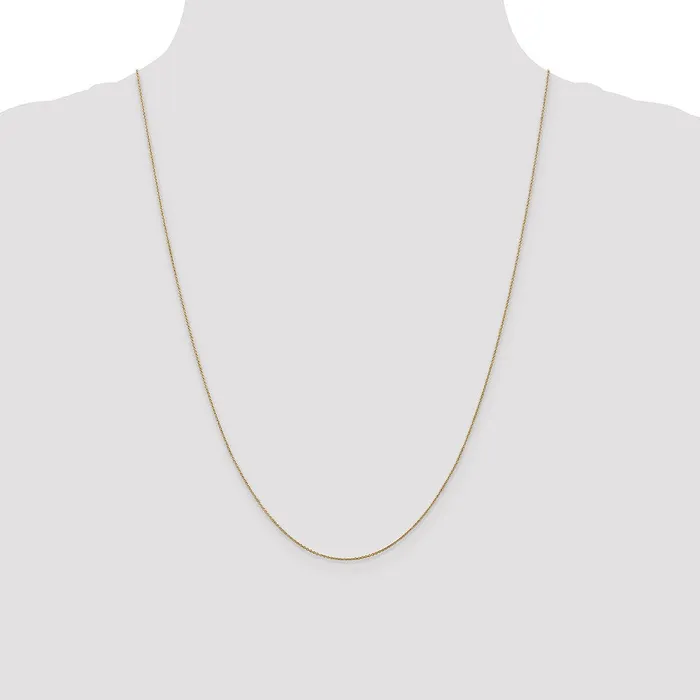 WB Choice Jewelry Necklaces 14k 75mm Cable Pendant ChainWBCPEN13524 WB Choice Jewelry Necklaces 14k 75mm Cable Pendant ChainWBCPEN13524