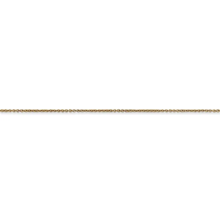 WB Choice Jewelry Necklaces 14k 75mm Cable Pendant ChainWBCPEN13524 WB Choice Jewelry Necklaces 14k 75mm Cable Pendant ChainWBCPEN13524