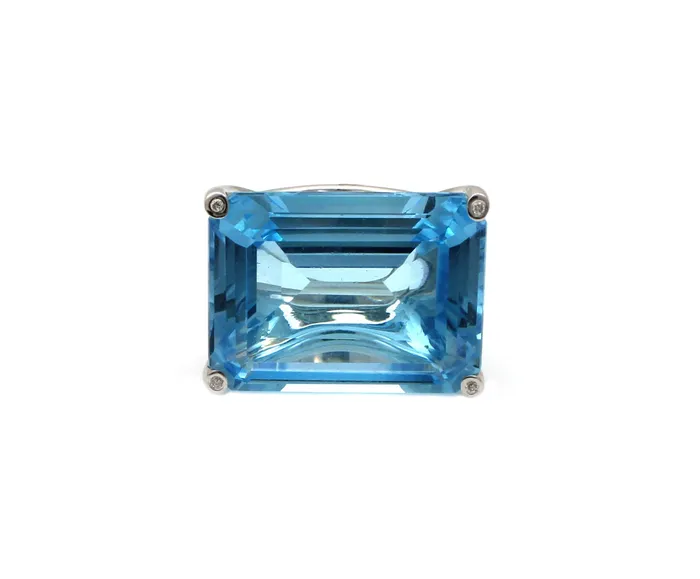 Cherie Dori Rings Blue Topaz Opera Ring Cherie Dori Rings Blue Topaz Opera Ring