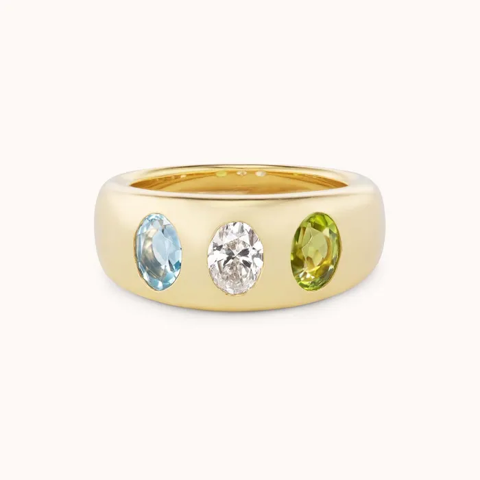 Gemma II Ring Multi Marlo Laz Rings