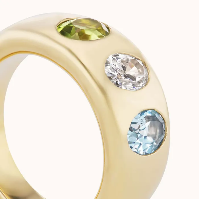 Gemma II Ring Multi Marlo Laz Rings Gemma II Ring Multi Marlo Laz Rings