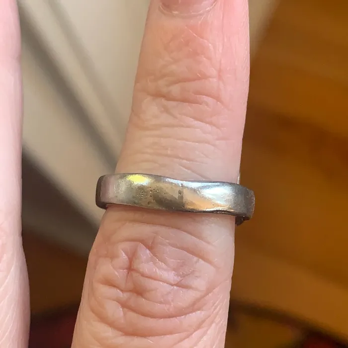Love Vintage Paris Flower Goddess Ring Sterling Silver Vintage Rings