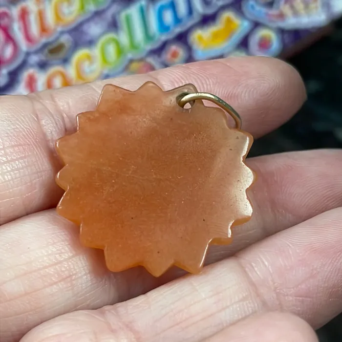 Necklaces Vintage Paris Jewelry Carved Carnelian Sun Pendant 14k Gold Bail Vintage Necklaces Vintage Paris Jewelry Carved Carnelian Sun Pendant 14k Gold Bail Vintage