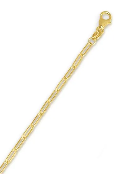 Paperclip Necklace 21 mm Battisti Jewelers Necklaces