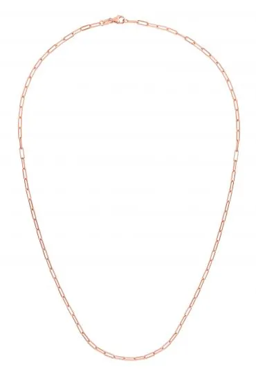 Paperclip Necklace 21 mm Battisti Jewelers Necklaces